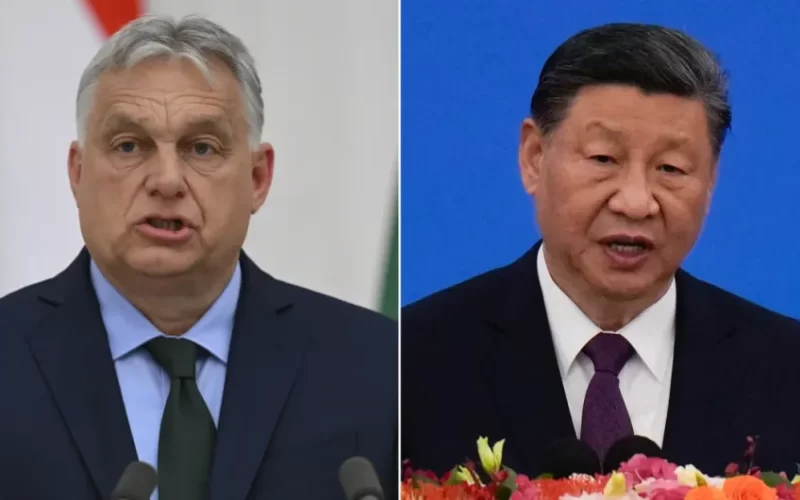 El primer ministro de Hungría Orban se entrevista con Xi durante su visita sorpresa a Pekín, días después de reunirse con Putin